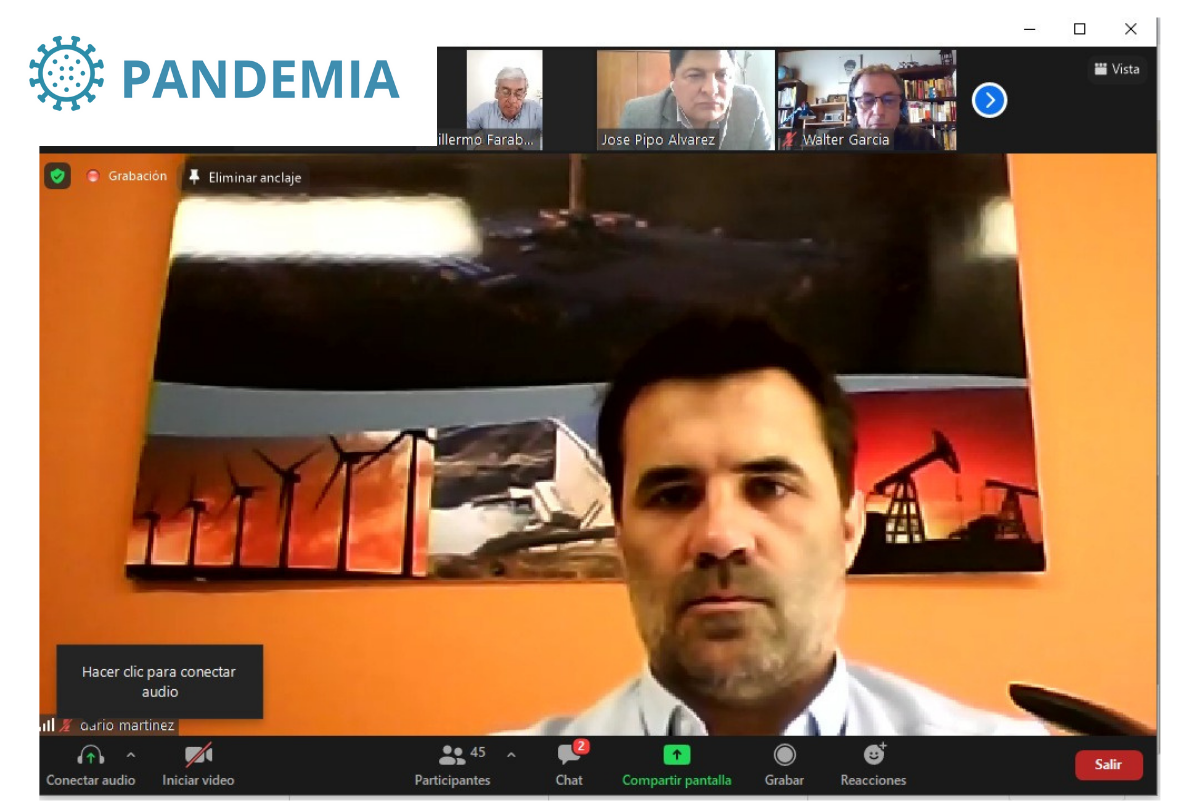 Darío Martínez conectado con FACE: “Tenemos que sanear el sistema eléctrico”